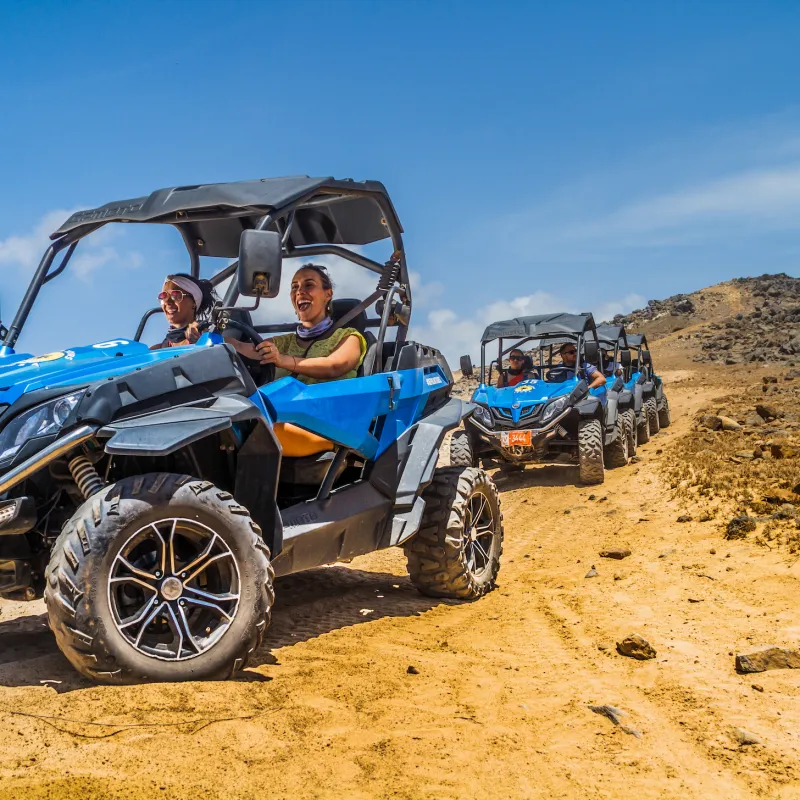 De Palm Tours' UTV on it's off road tour.