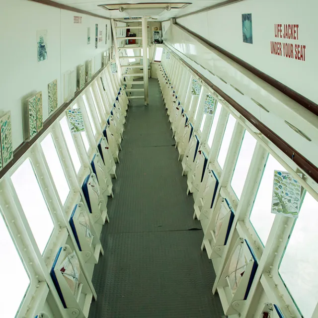 Inside Seaworld Explorer Aruba