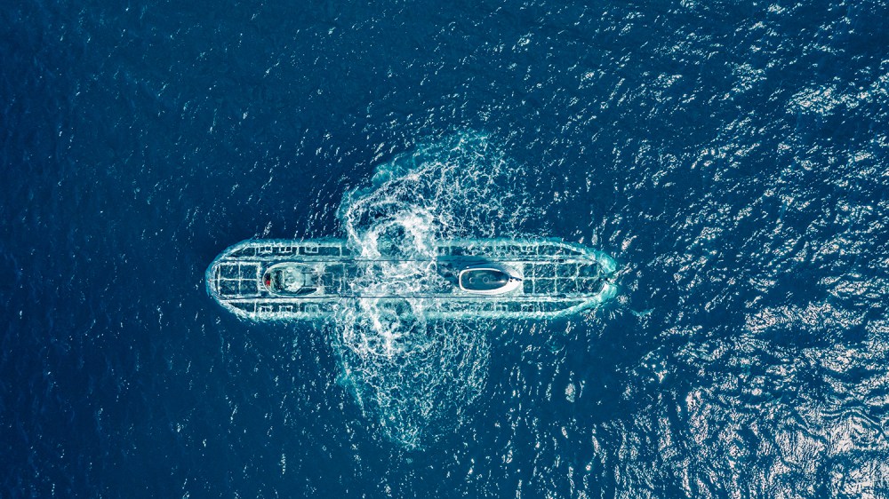 Atlantis Submarine Aruba - Aerial Shot