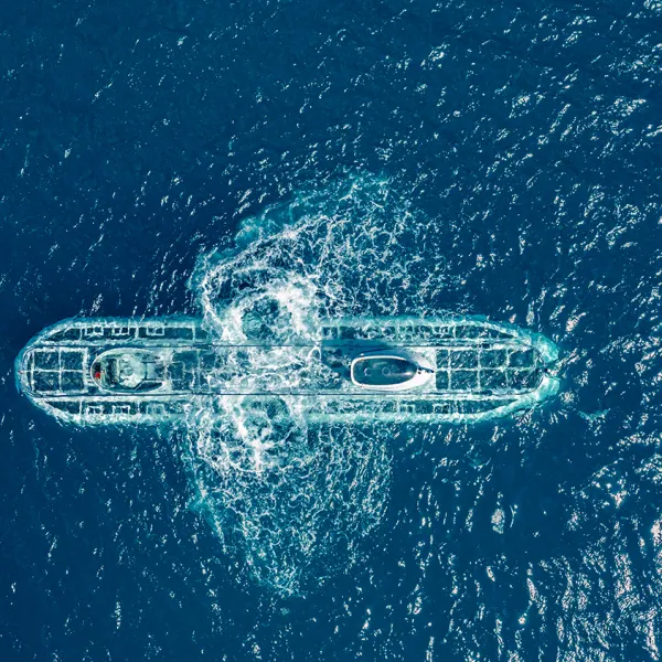 Atlantis Submarine Aruba - Aerial Shot