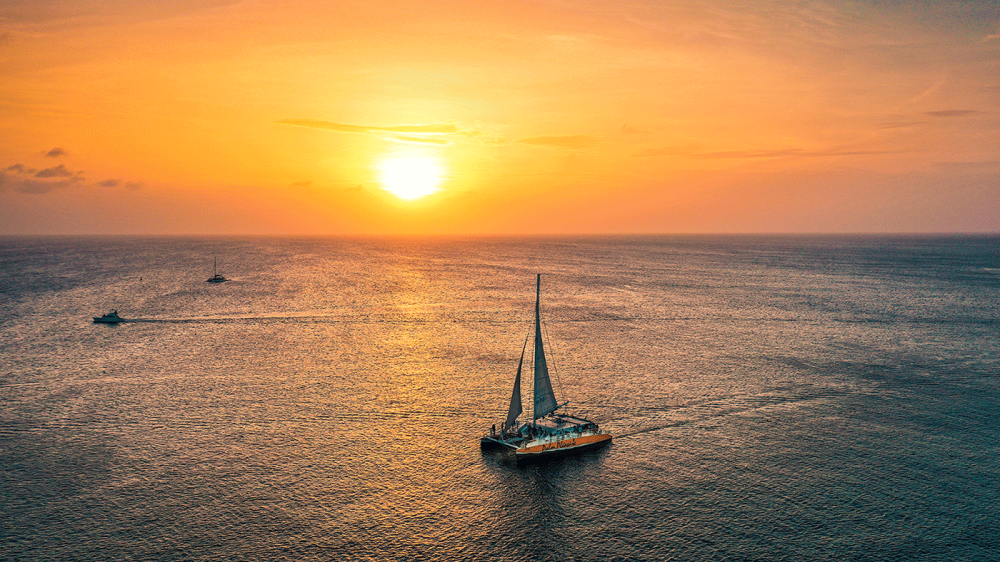 Palm Pleasure Sunset Sail in Aruba