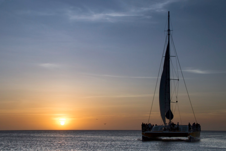 a large ship in a body of water