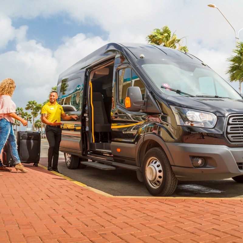 a person standing next to a car