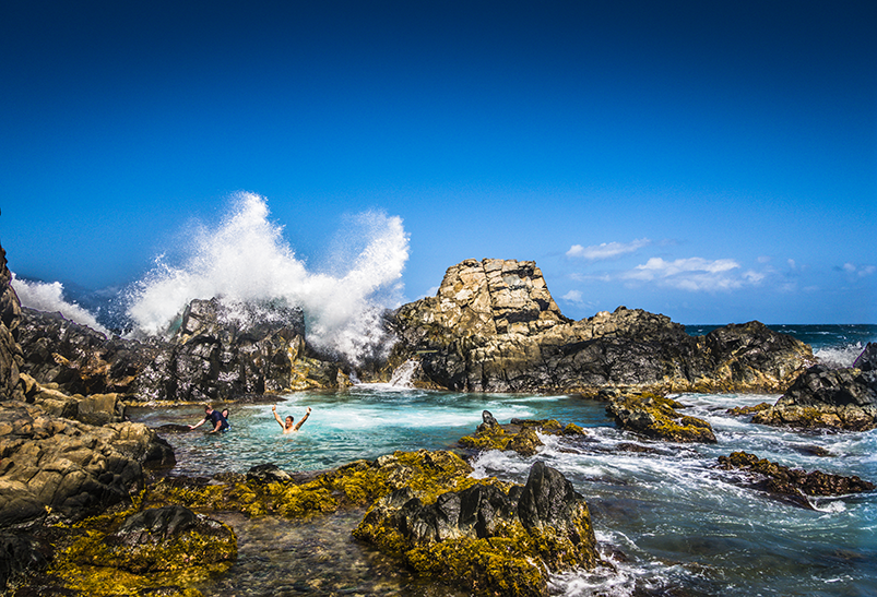 Aruba's Natural Pool known as Conchi