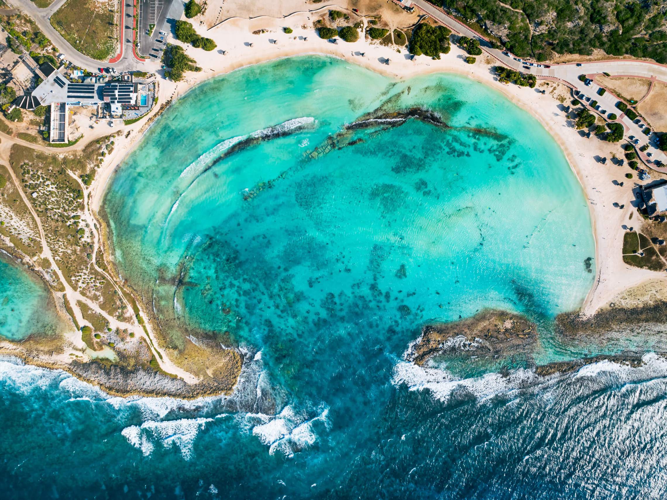 baby beach at san nicolas