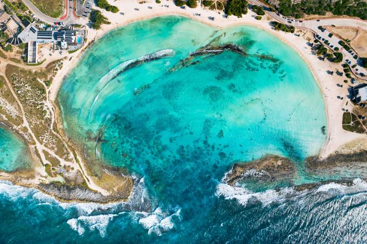 baby beach at san nicolas