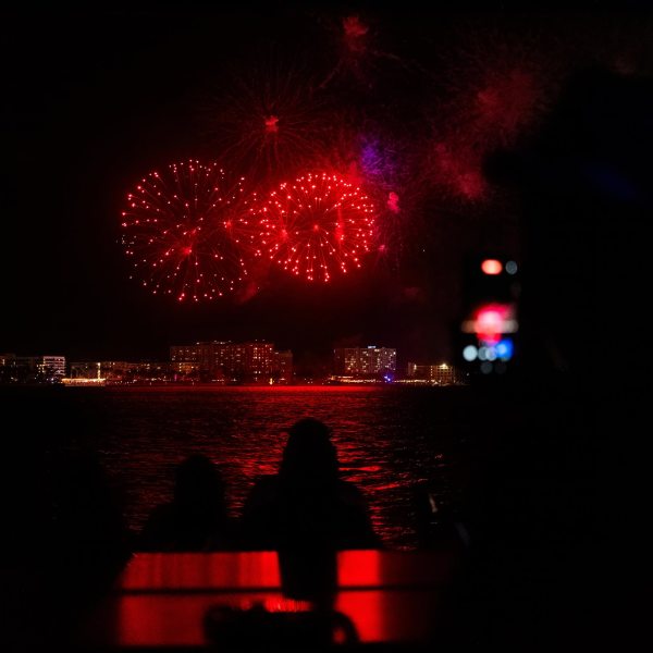 fireworkshow on aruba