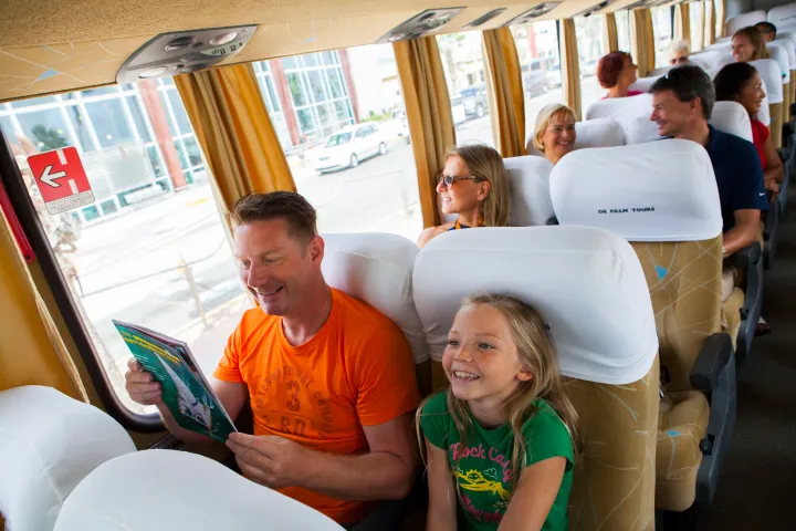a group of people sitting at a table